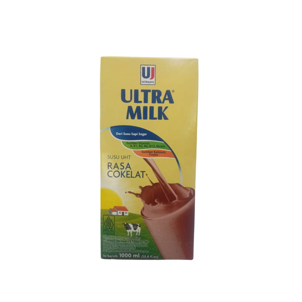

Ultra Milk UHT Cokelat 1000ml