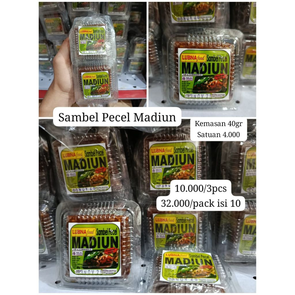 

Sambel Pecel Madiun | 40 gr | Kacang Sangrai, Cabai Oven, Enak Banget