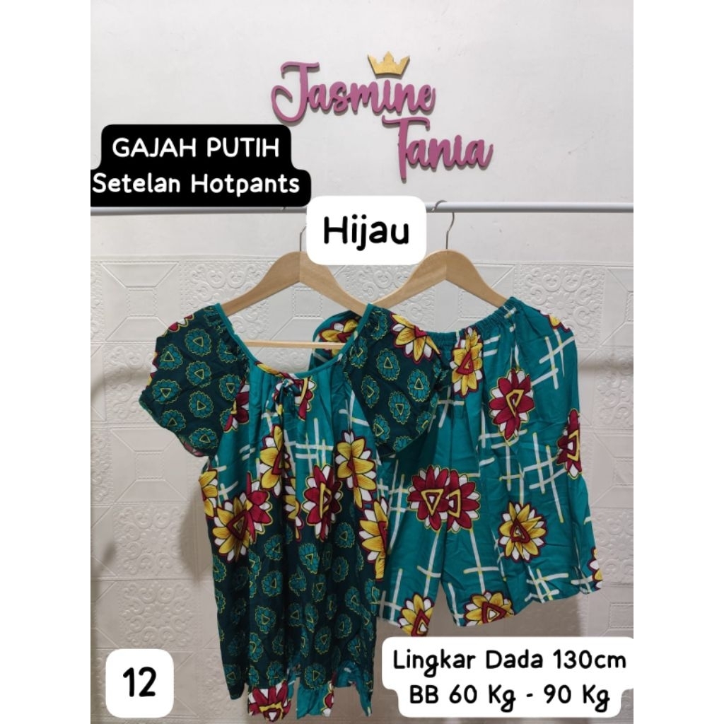 Gajah Putih Setelan Hotpants