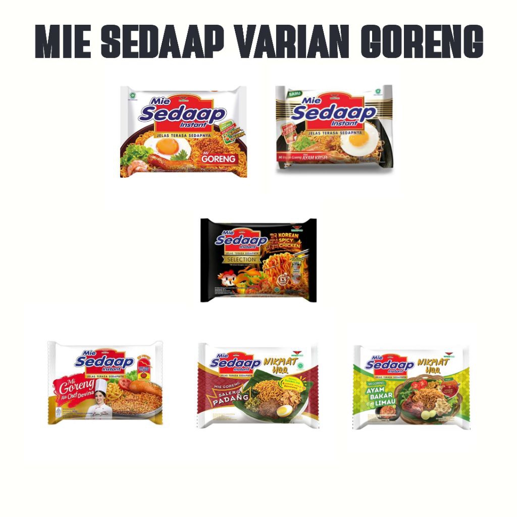 

Mie Sedaap Varian Goreng