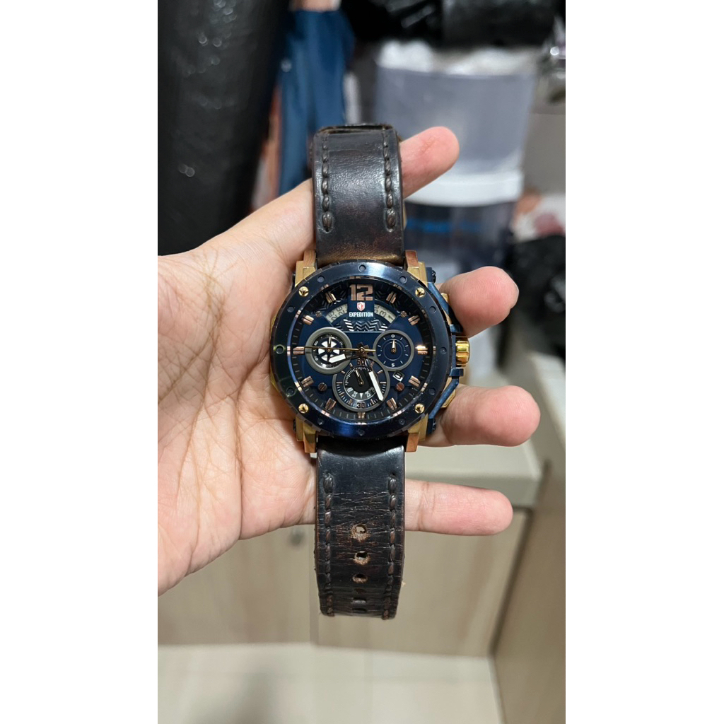 Jam Tangan Pria Expedition 6402M Original