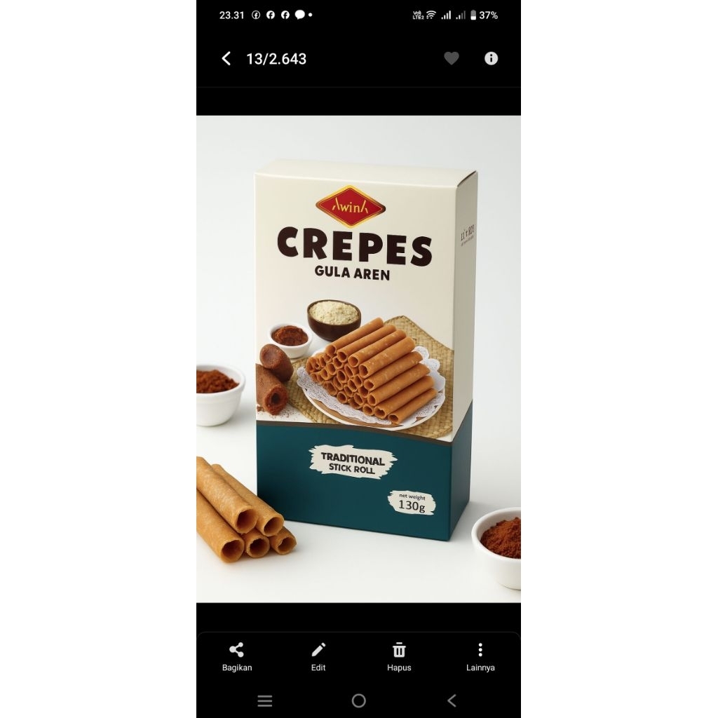 

crepes gula aren