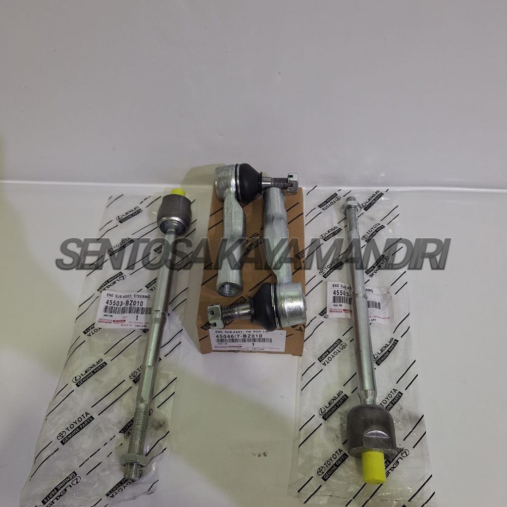 TIE ROD + LONG TIE ROD RACK END 4PCS MOBIL AVANZA / XENIA OLD 2004 2005 2006 2007 2008 2009 2010 201