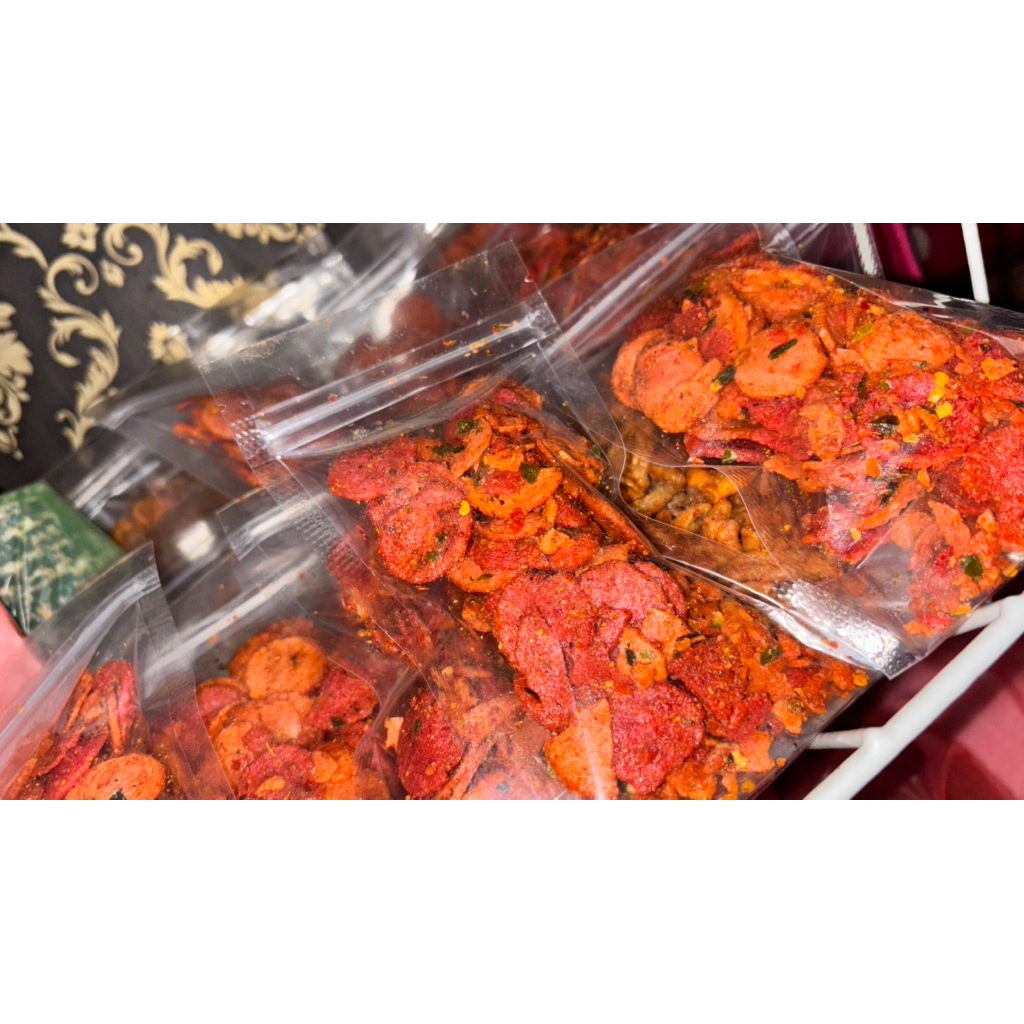 

sosis & usus pedas-daun jeruk by miti