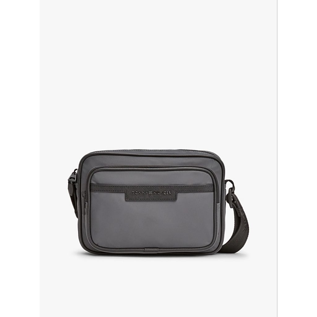 Tommy Hilfiger TH EW Reporter Tas Selempang Pria - Dark Grey