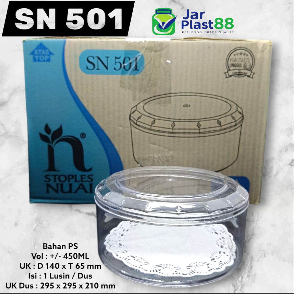 Stoples Nuai SN 501 - Model Bulat - Vol 450ML