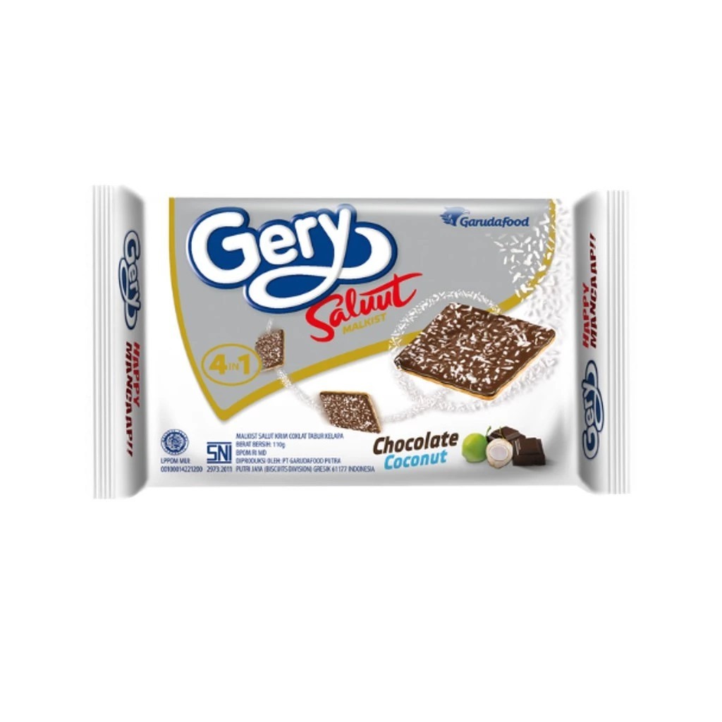 

Gery Saluut Malkist Coklat Coconut Pack 105 gr