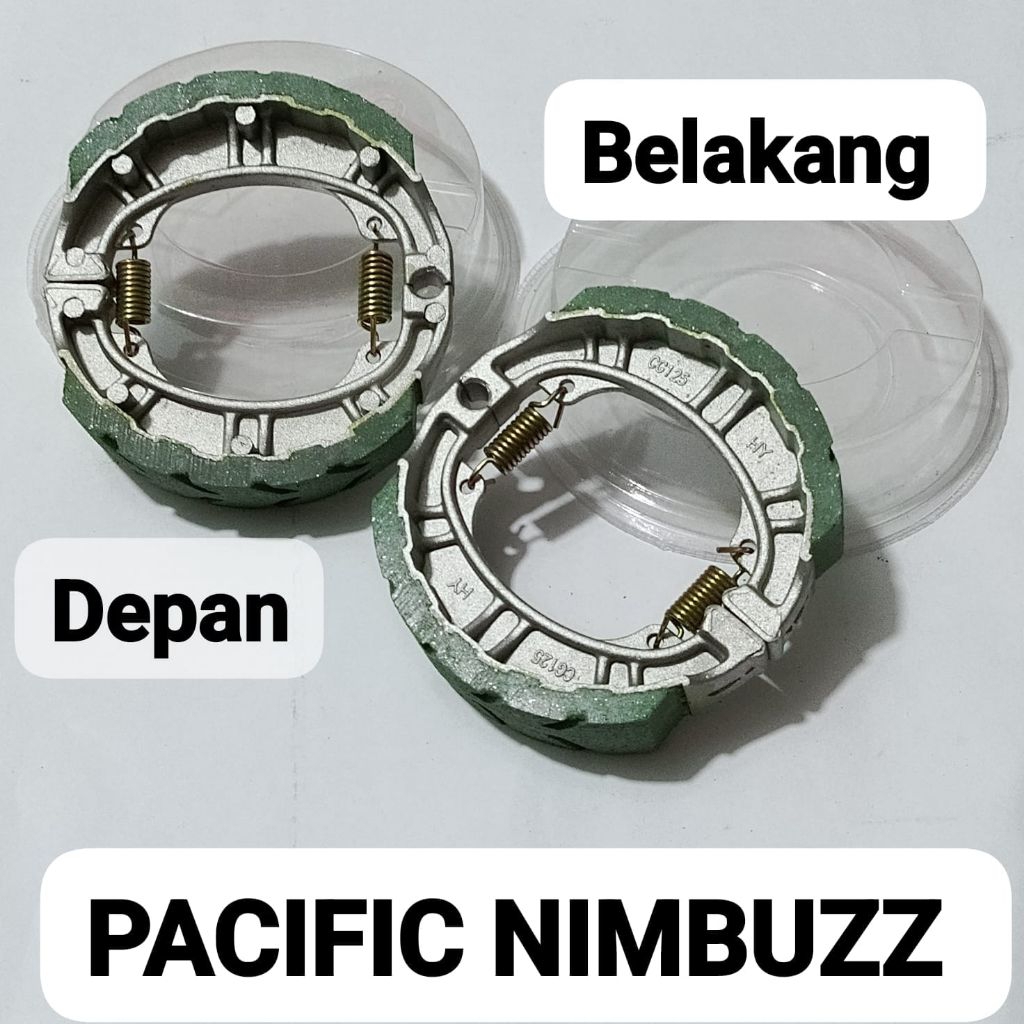 KAMPAS REM PACIFIC NIMBUZZ / SEPAKET DEPAN BELAKANG PACIFIC NIMBUZZ