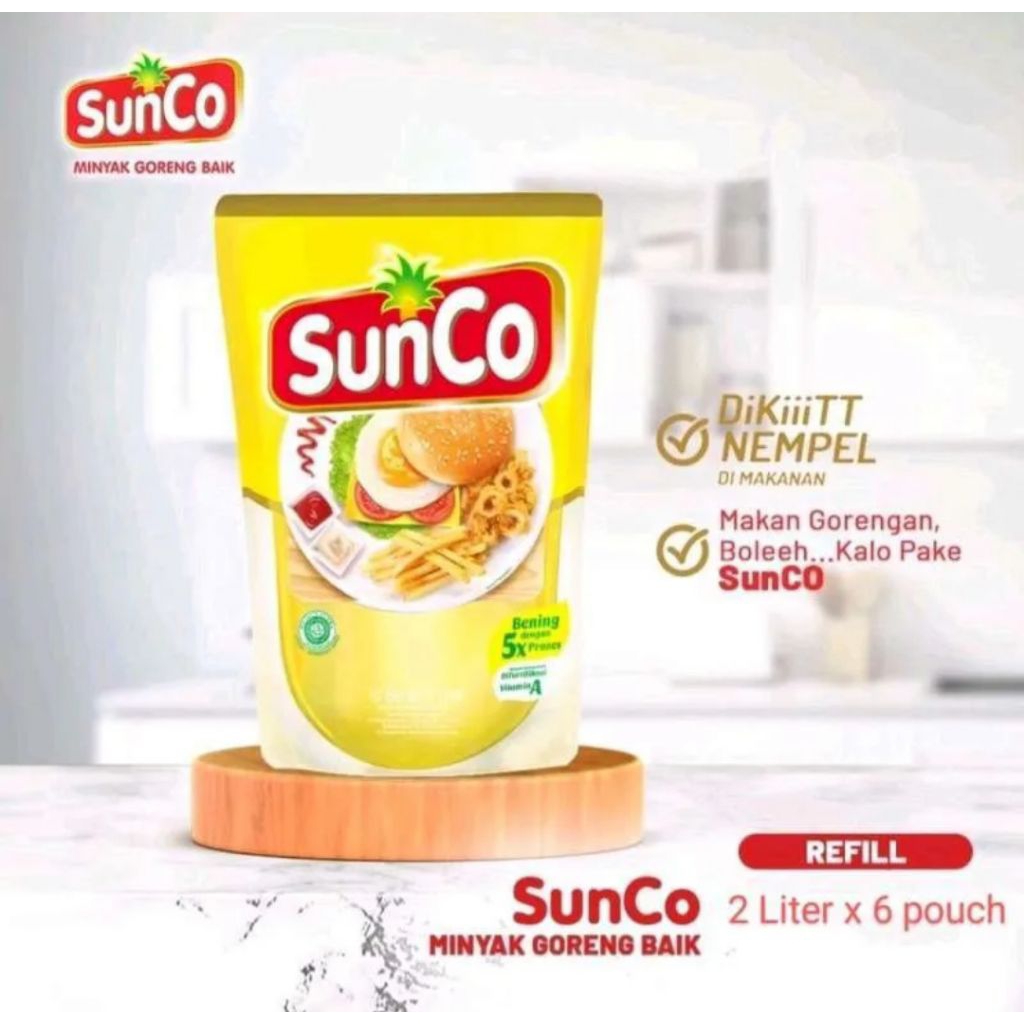 

100% Original SUNCO 2LITER DUS ISI 6