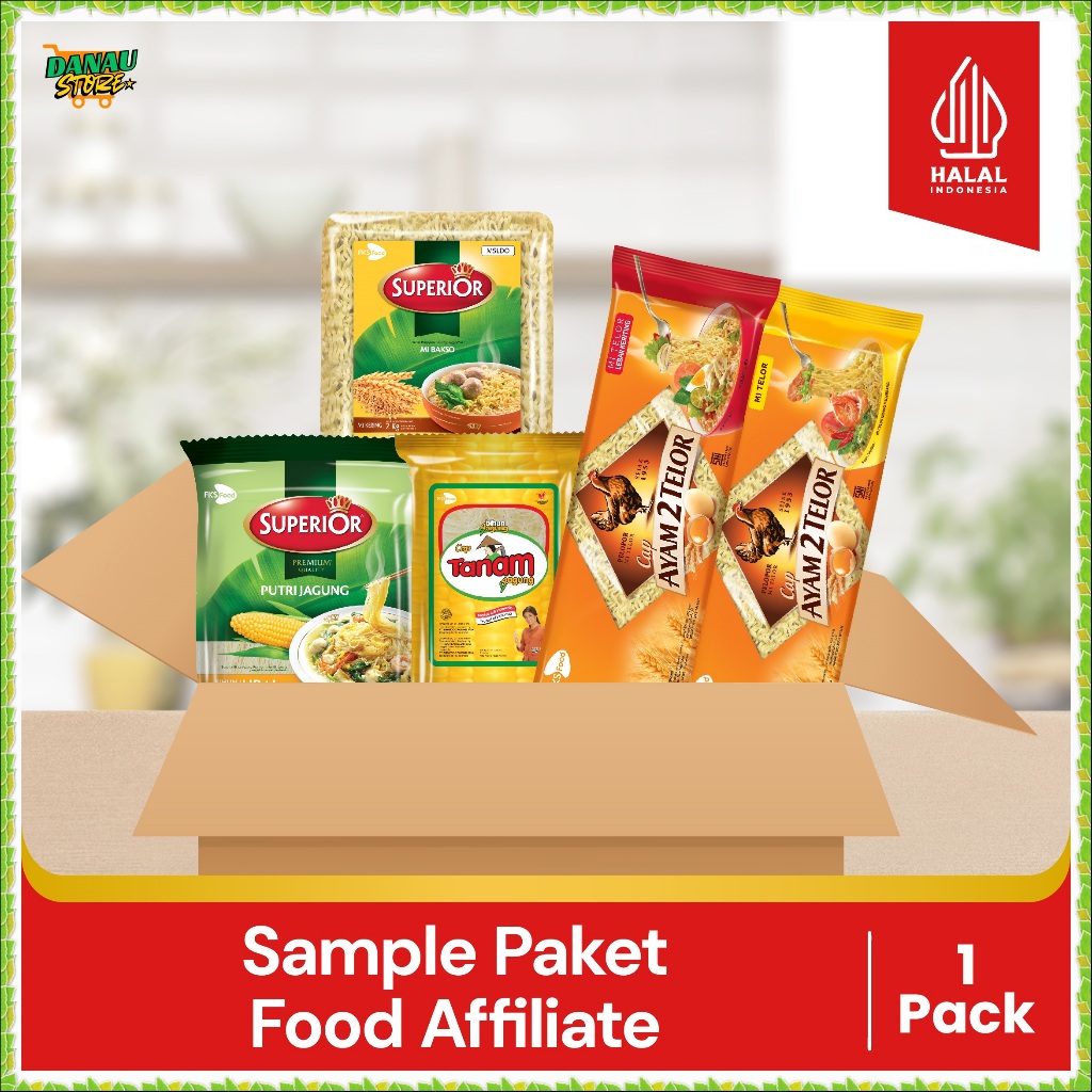 

Sample Paket Food Affiliate
