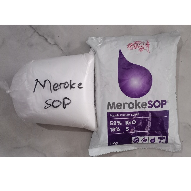 Pupuk ZK Meroke SOP Kemasan Repack 500 Gram