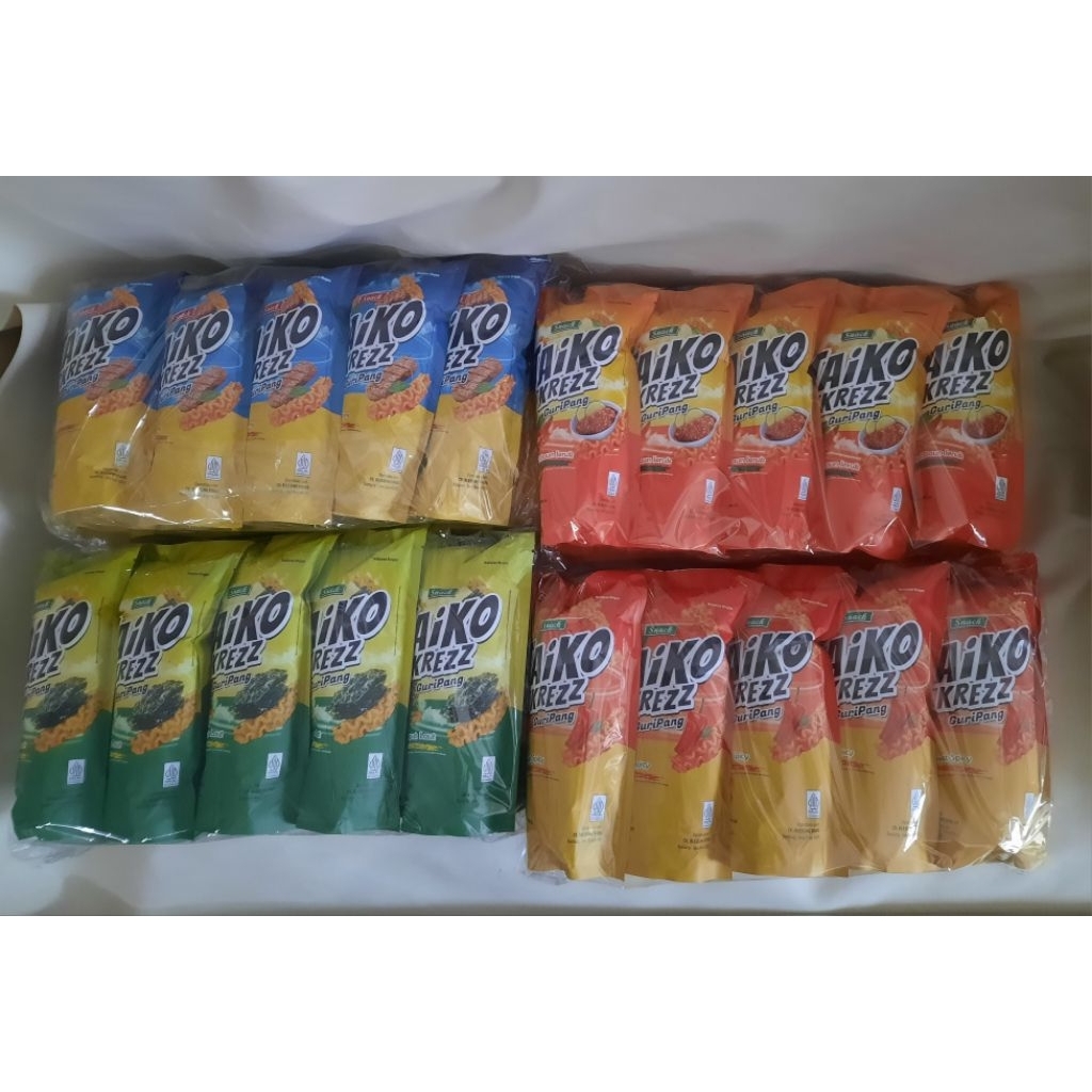 

TAIKO KREZZ guripang per pack bisa mix 2 rasa (28 gr x 10 bungkus)