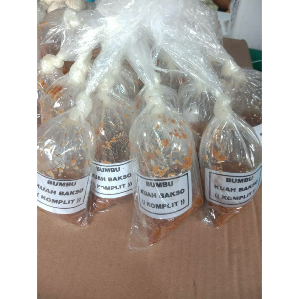 

BUMBU KUAH BAKSO