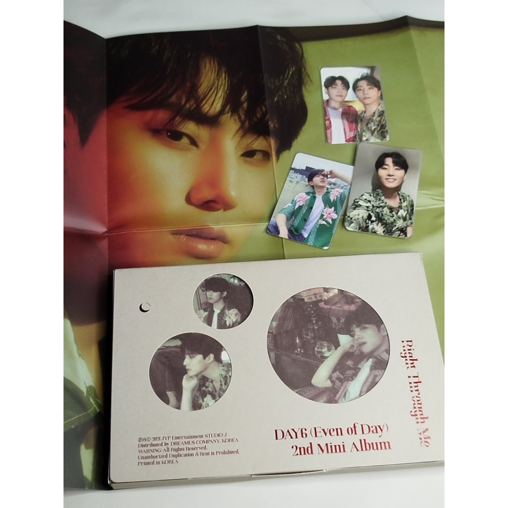 Full Set + PC Day6 Right Through Me