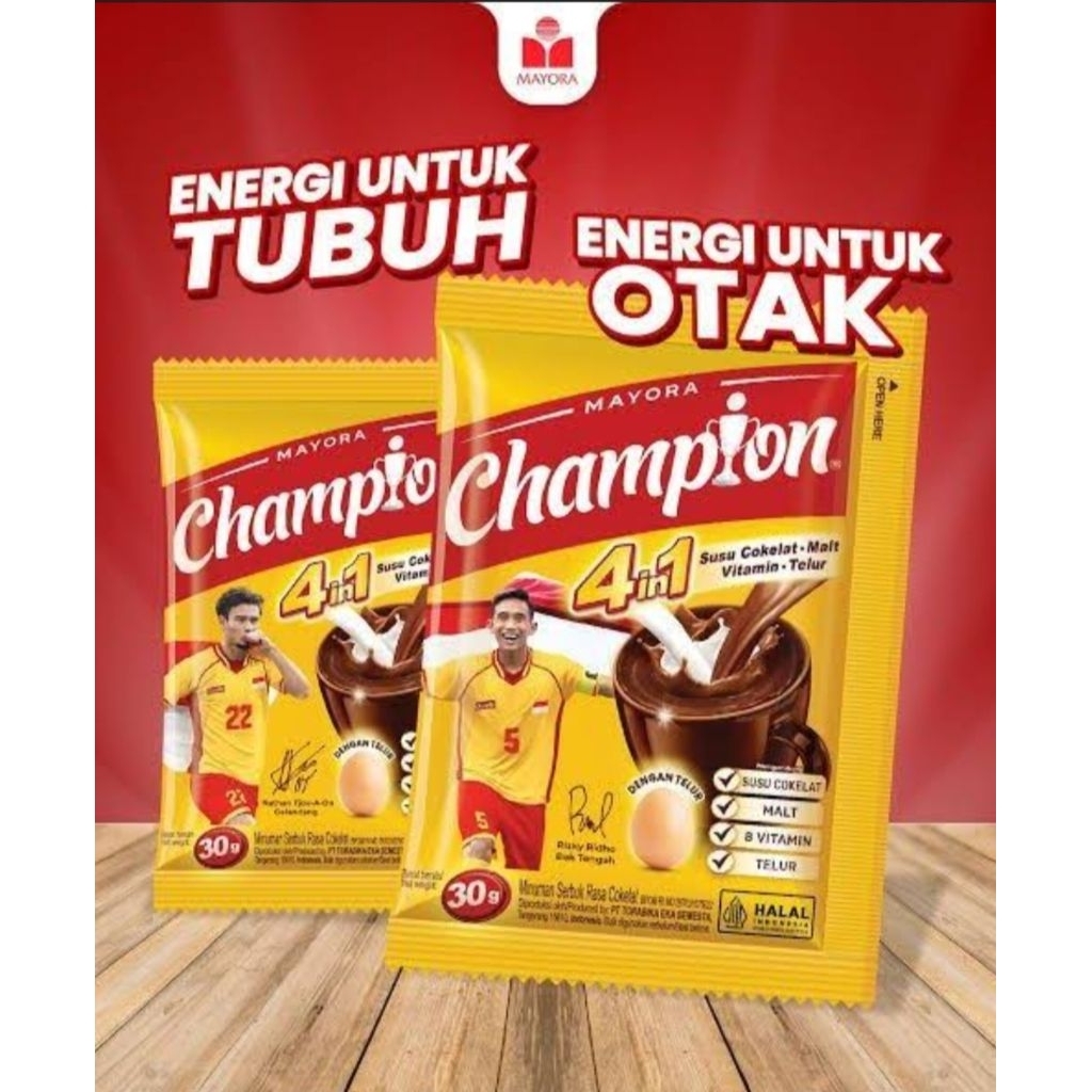 

Energen susu sereal champion @35 gram