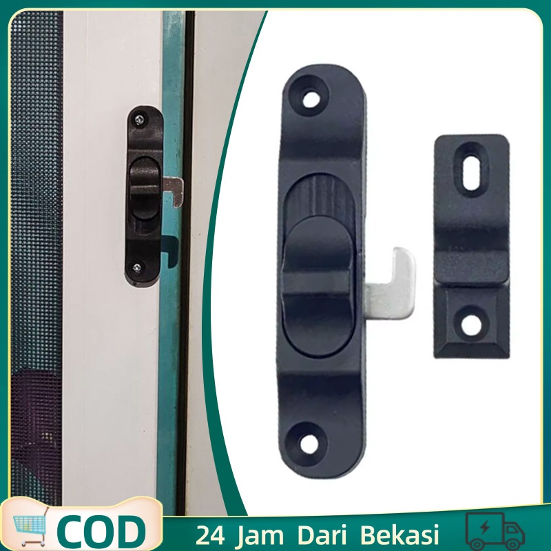 Kunci Jendela Aluminium Sleding Kunci Pintu Sleding Kunci Grendel Pengunci Jendela Geser