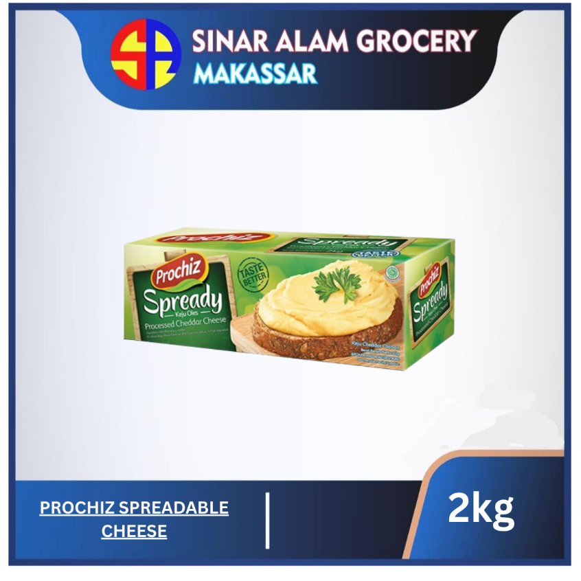 

PROCHIZ SPREADABLE CHEESE 2KG