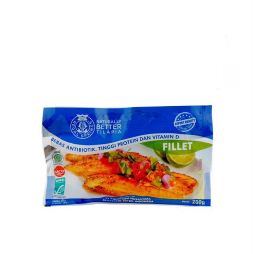 

Regal spring tilapia fillet 200 gr