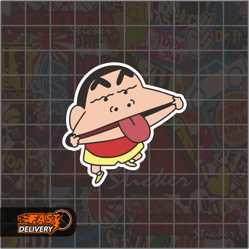 

Sticker Shinchan Melet Ukuran 5 x 5 Cm