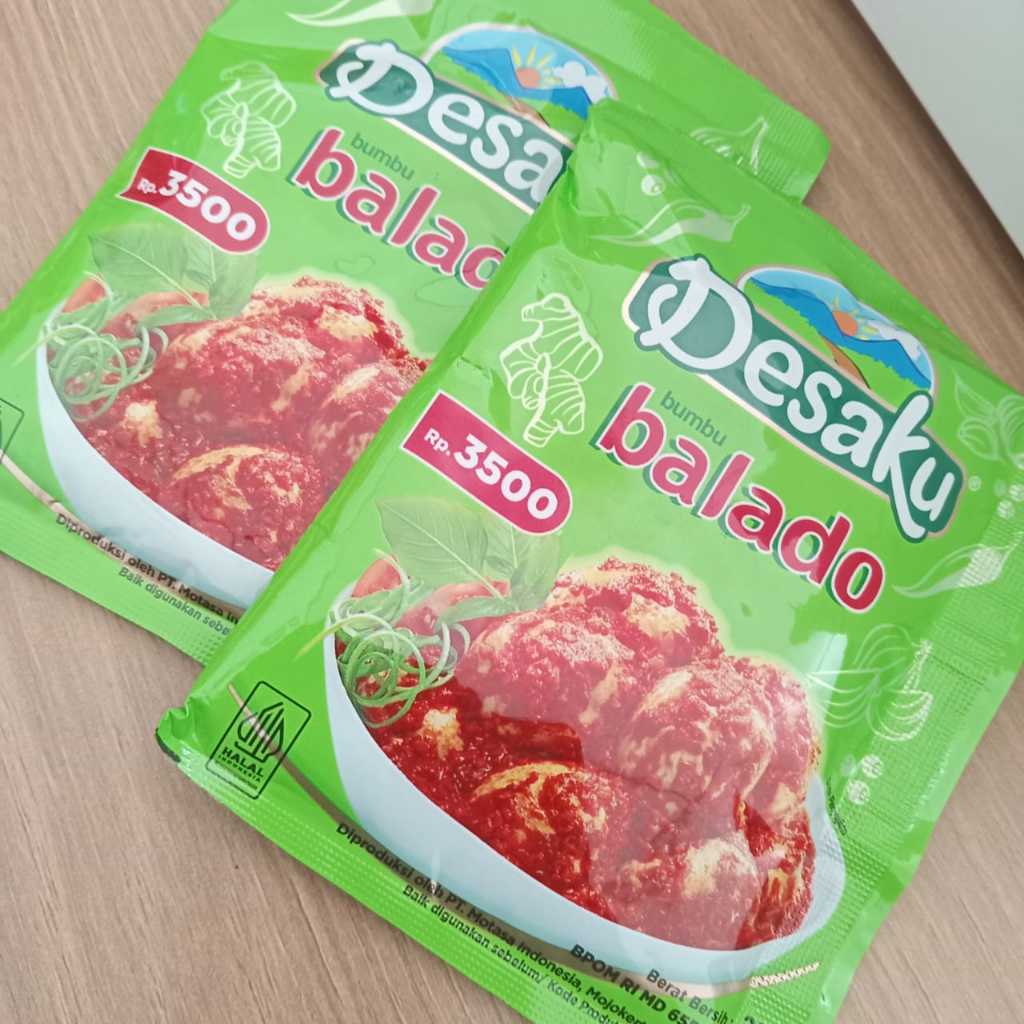 

Desaku Bumbu Balado 12,5 gr dan 25 gr