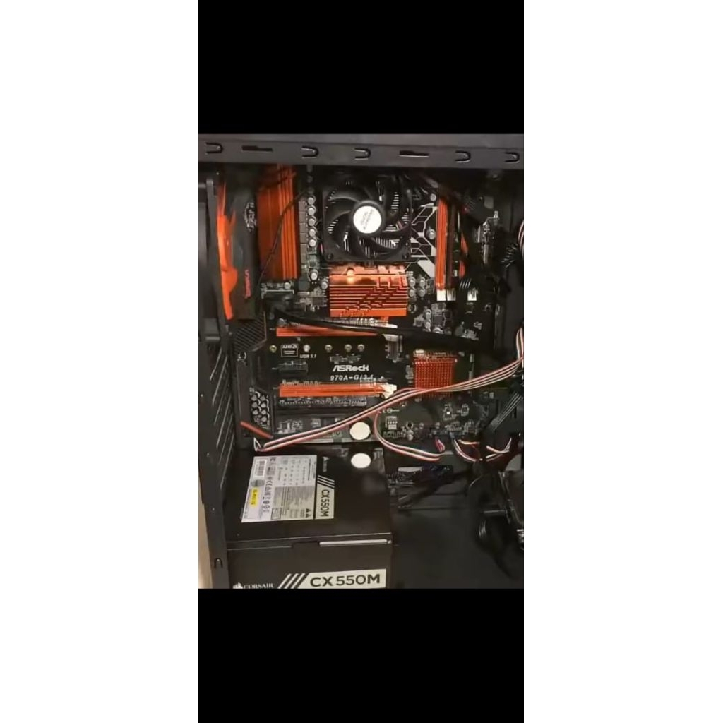 motherboard asrock 970a g 3.1 dan Processor amd fx6300 tm