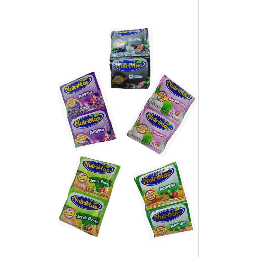 

Nutrimas PROMO !! satu renceng ISI 20sachet