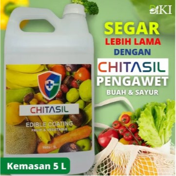 ALLS 5L Chitasil RTU/Siap Pakai - Pelapis/Pengawet Buah Alami Chitosan