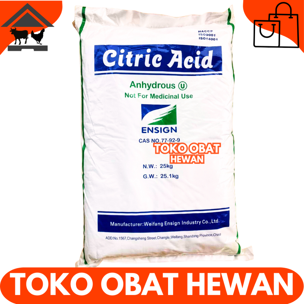 

CITRIC ACID ANHYDROUS 250 Gram 100 Gram - Citroen Asam Sitrat - Asam Sitrun Food Grade - Kemasan 250 Gram dan 100 Gram
