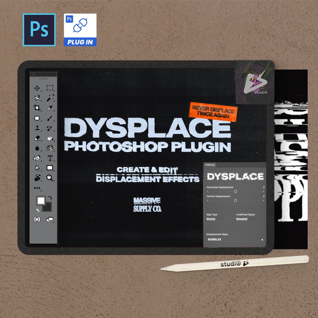 Photoshop Plugin - MSC Displacement Photoshop Plugin