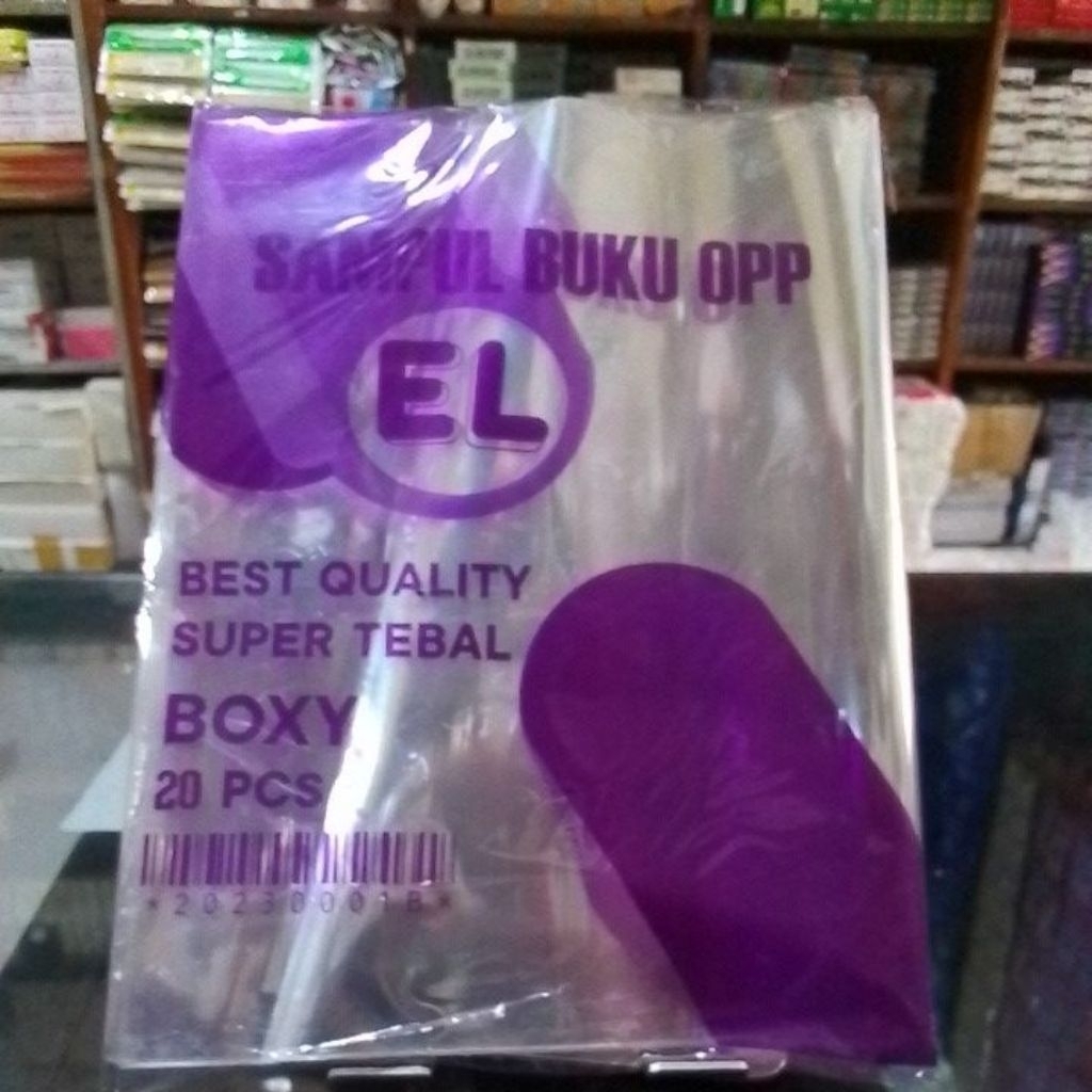 

SAMPUL PLASTIK BUKU BOXY ,CAMPUS,OPP isi 20 lembar