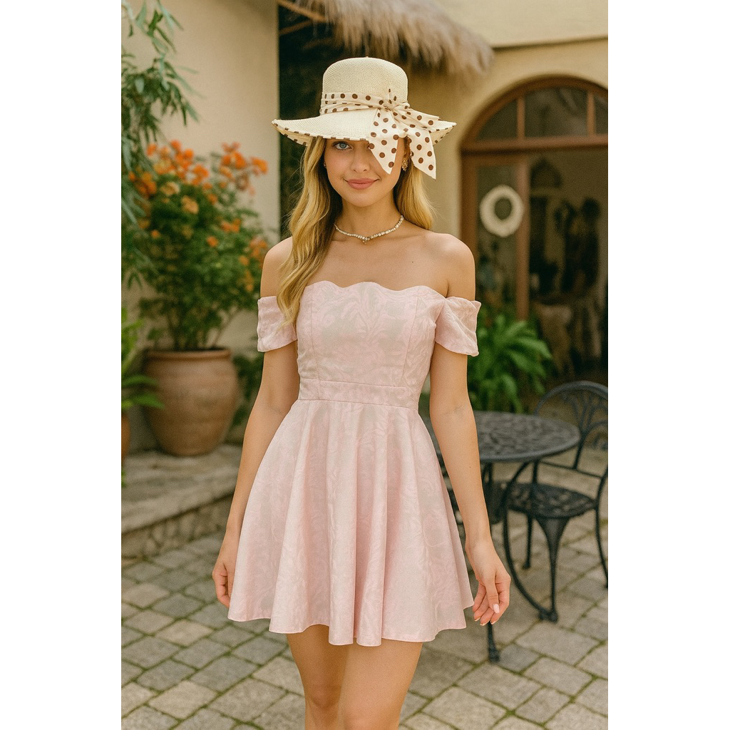 Mini Dress Sabrina tali spaghetti