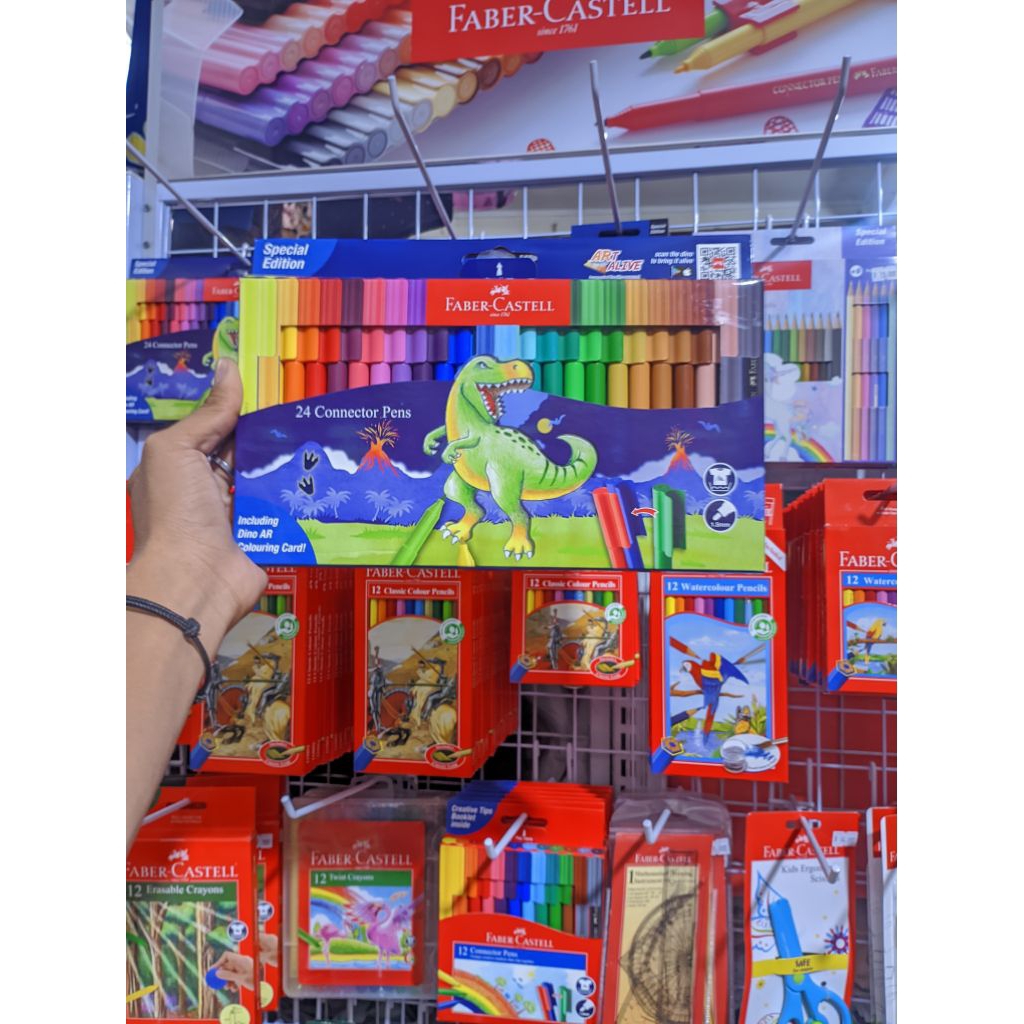 

Connector pens | Spidol warna Faber- Castell | Anak sekolah