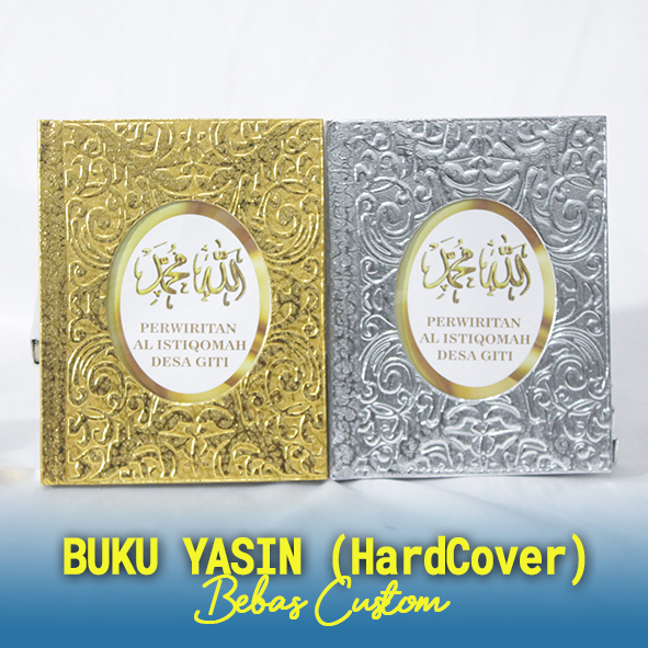 Buku Yasin HardCover Tebal 176 Halaman Terlengkap, Buku Yasin + Do'a dan Keluarga Cover Beludru, Buk