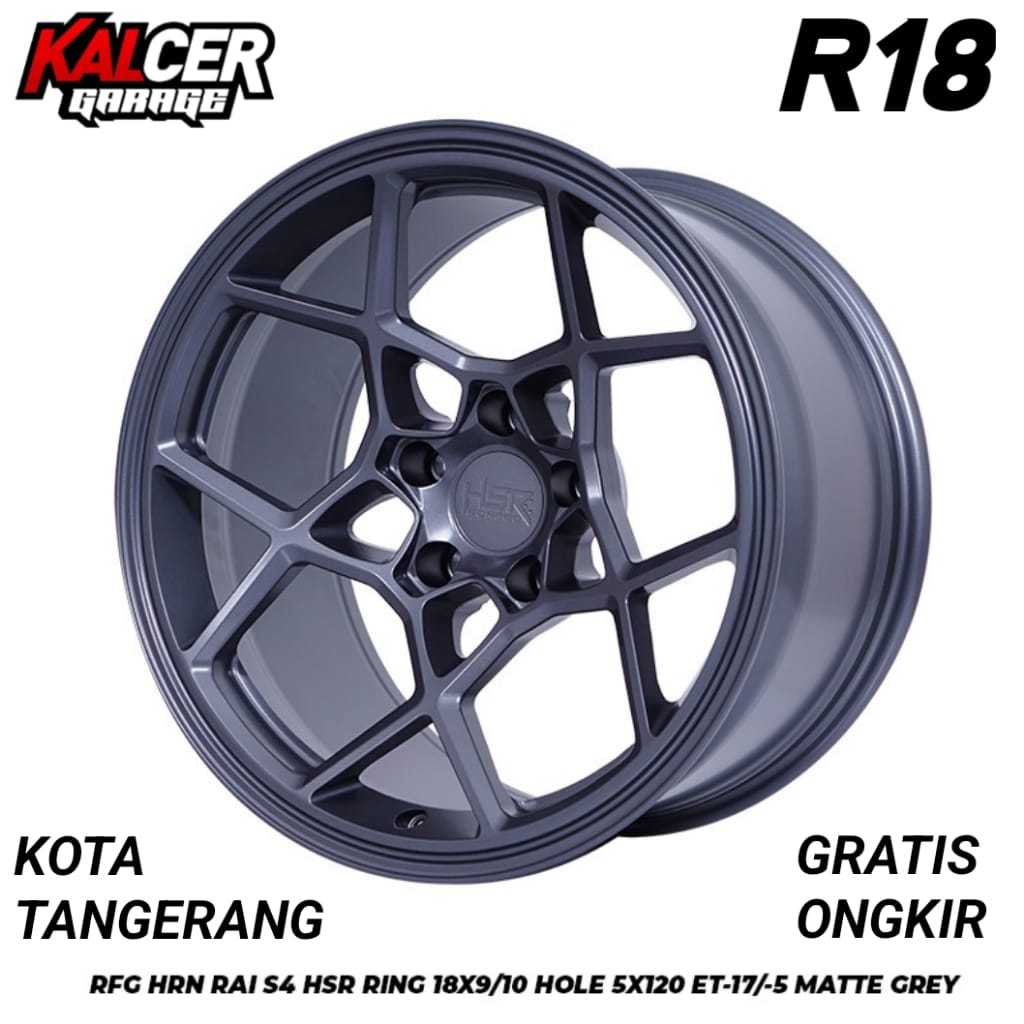 VELG PREMIUM HSR FORGED R18 RFG HRN RAI S4 5X120 BYD SEALION, BMW 320i, MINI