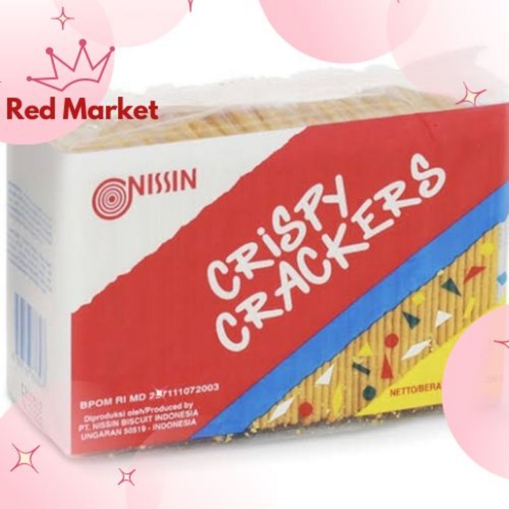 

-RED MARKET- NISSIN CRISPY CRACKERS