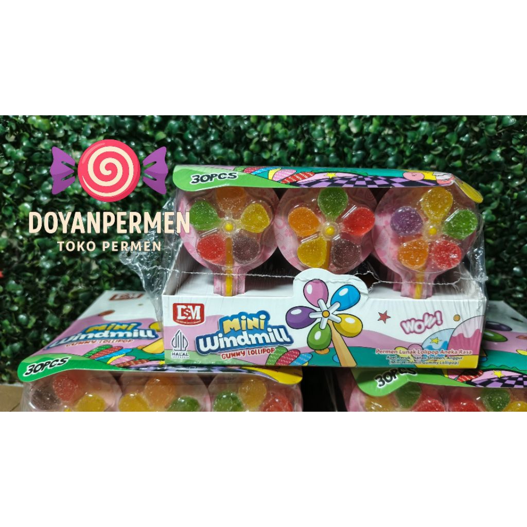 

Permen Kipas Windmill Mini Gummy (isi 30pcs)