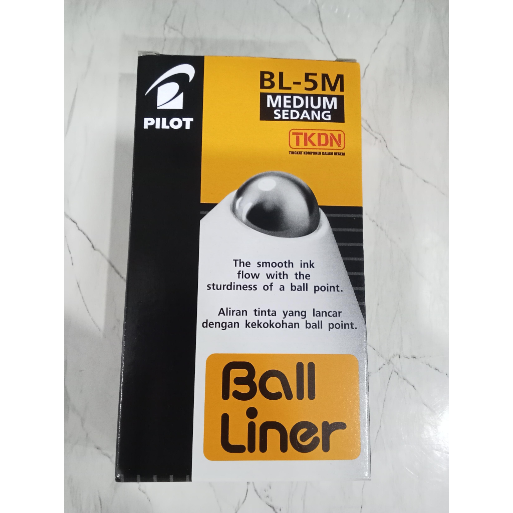 

BALLPOINT PILOT BALLINER / PULPEN PILOT BALLINER 0,8mm - BIRU (LUSIN)