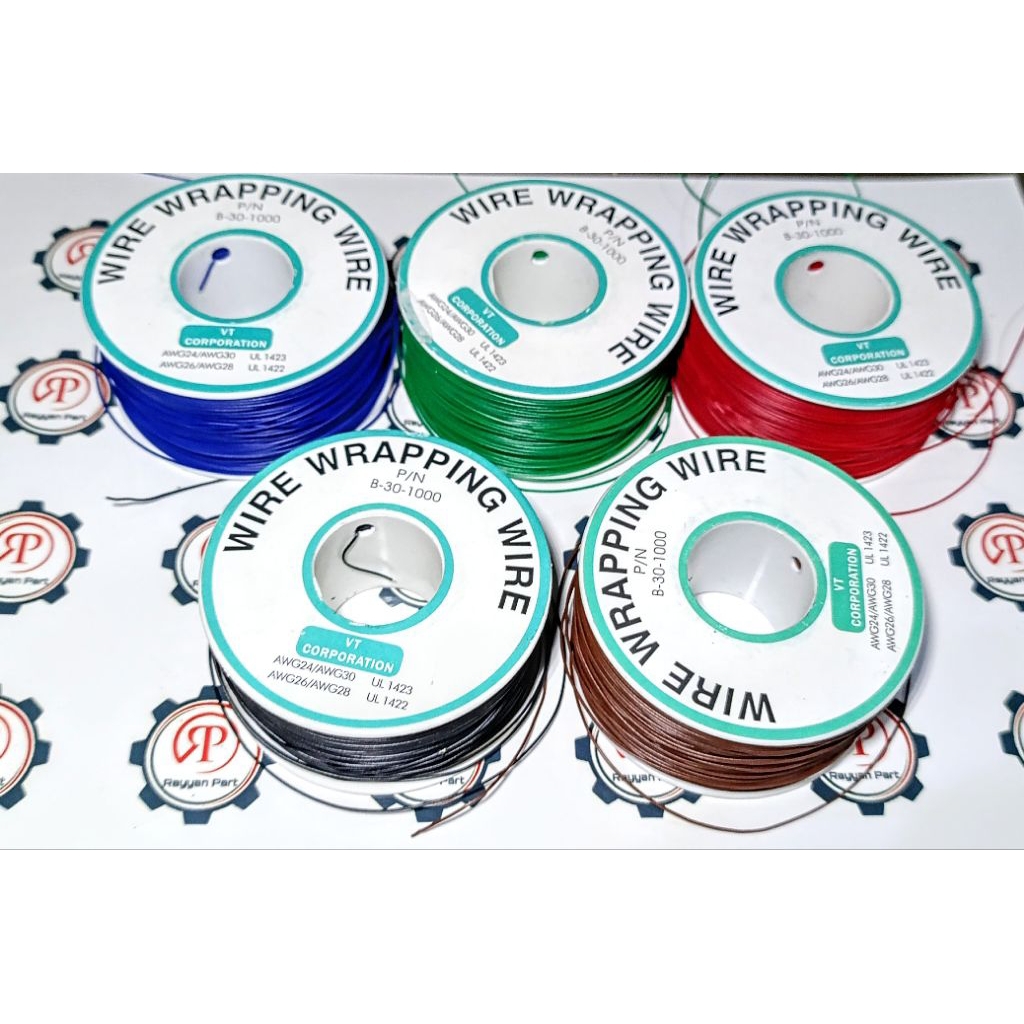 Meter Kabel Kecil 0.5mm kabel tunggal permeter - kabel Jumper Wrapping Wire 30AWG Maket Diorema