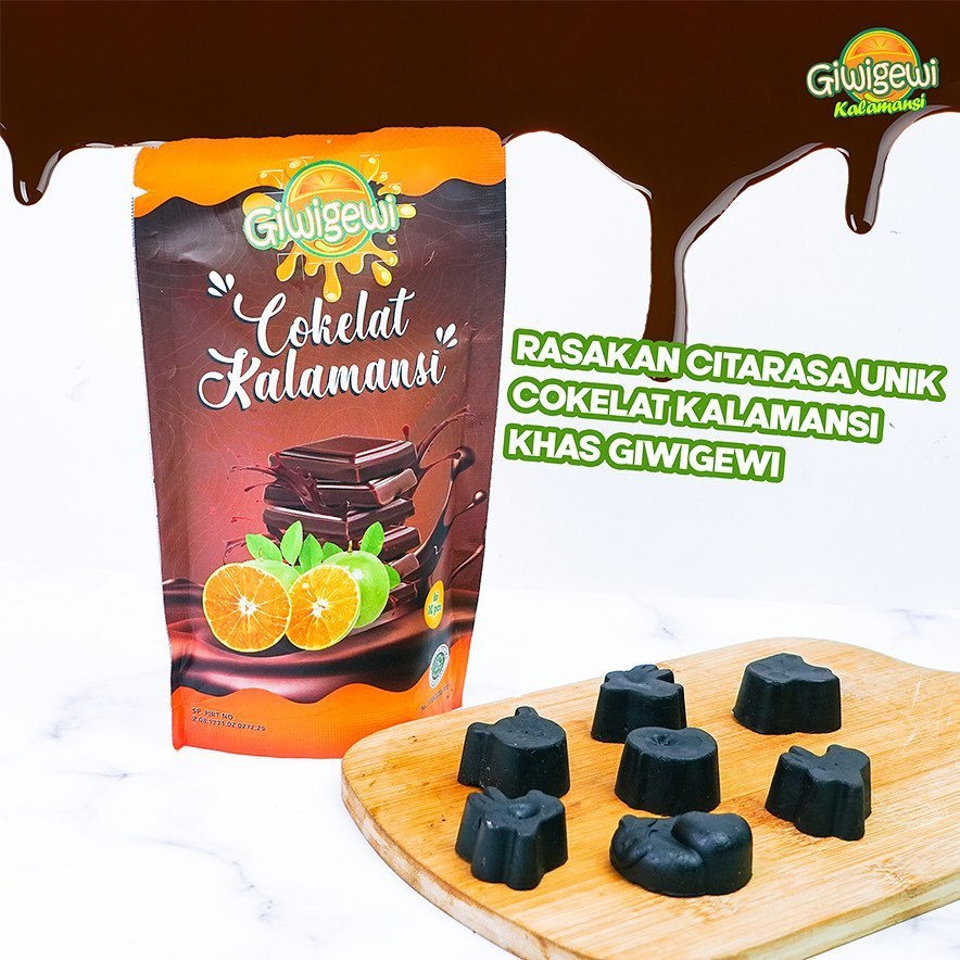 

COKELAT RASA JERUK KALAMANSI - GIWI GEWI - ISI 10PCS