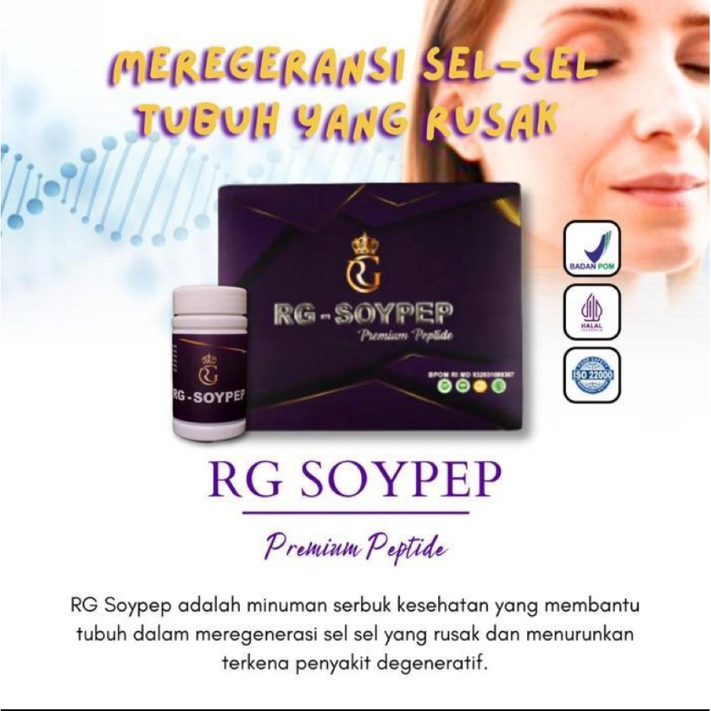 RG SOYPEP ORIGINAL JANGAN TERGODA HARGA MURAH ITU BARANG KW - Obat Kanker