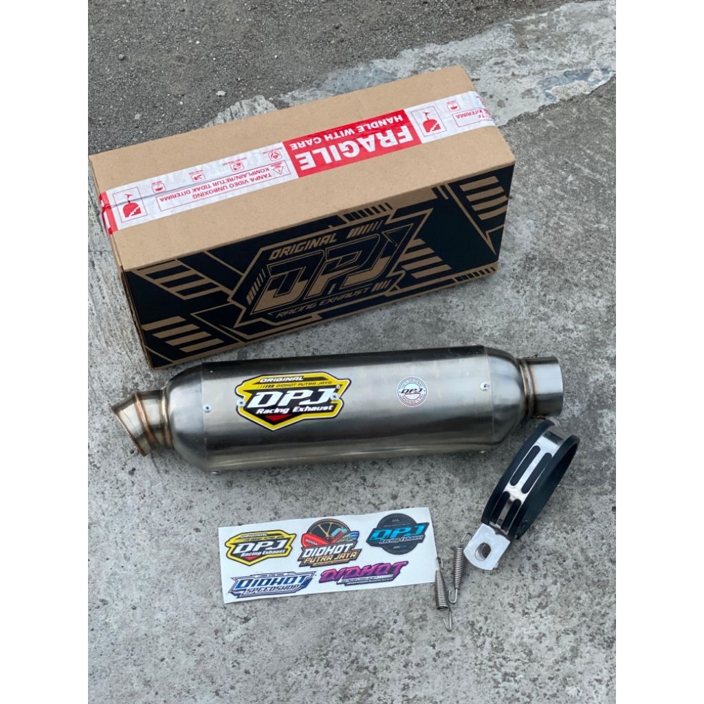 kenalpot silincer dpj oval jenong original