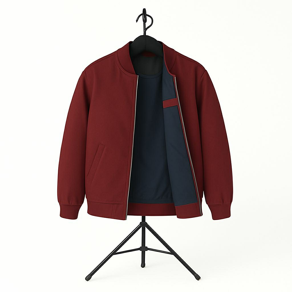 Jaket Bomber canvas - Jaket Canvas Hijau Army