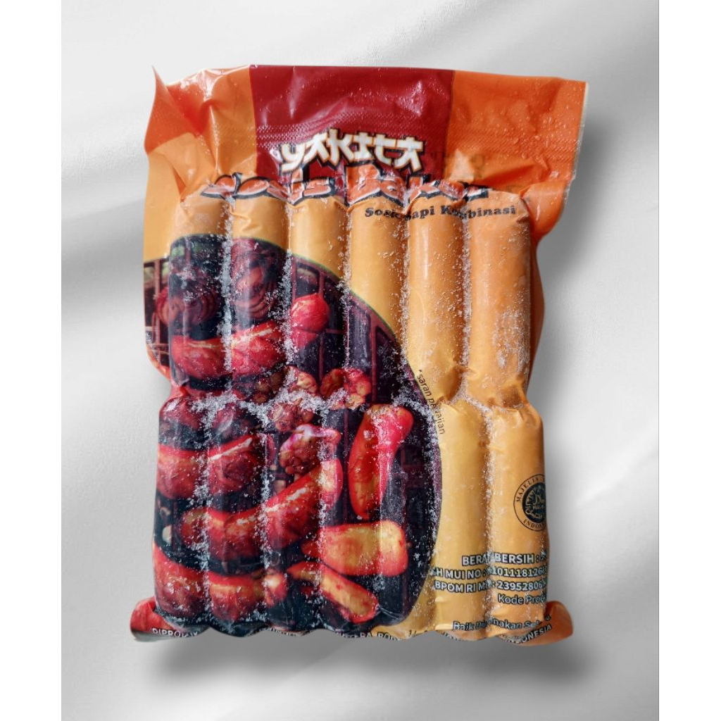 

Yakita Sosis Bakar isi 8 dan 13 kemasan 500 gram