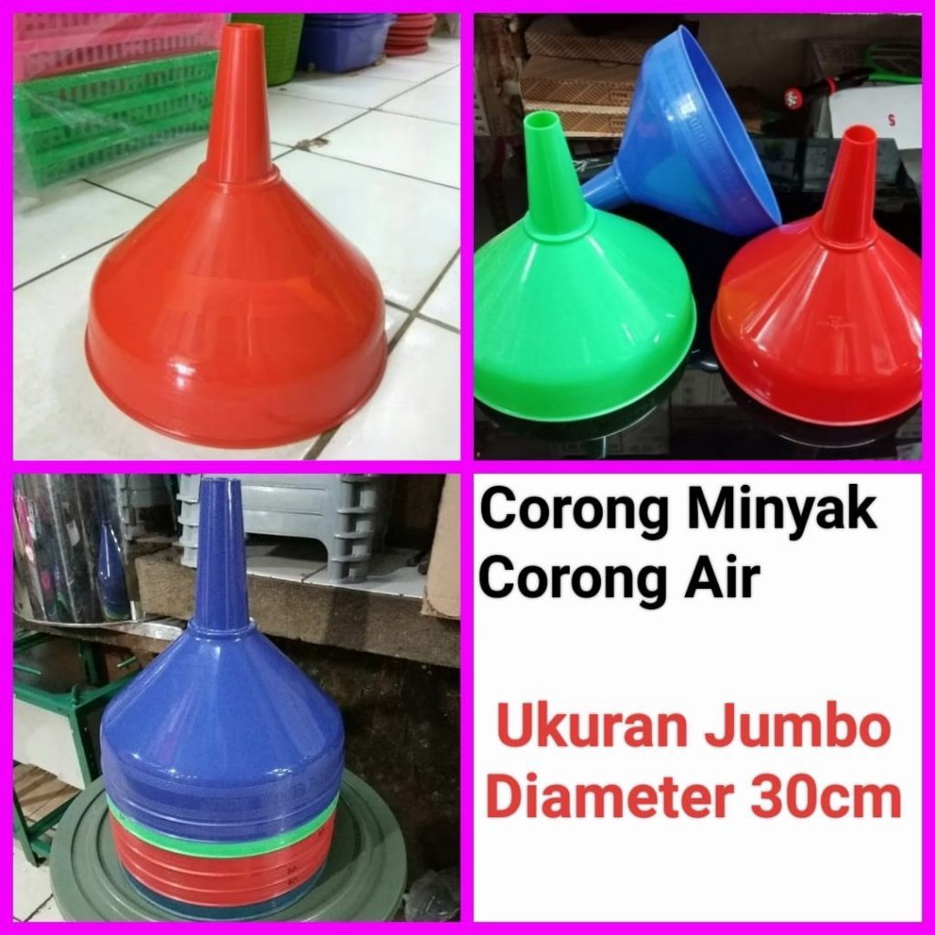corong minyak corong air corong plastik JUMBO diameter 30cm