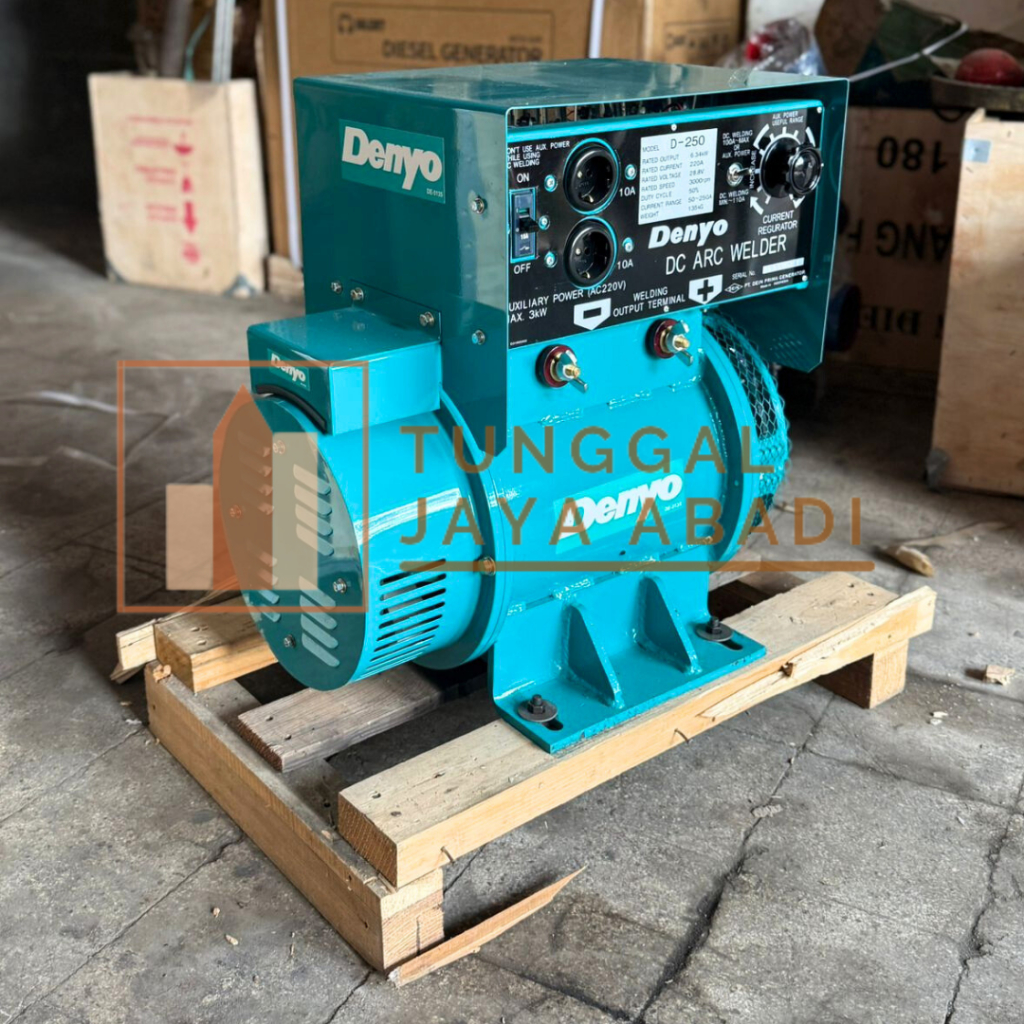 Generator Dinamo (Alternator) Las Denyo D250