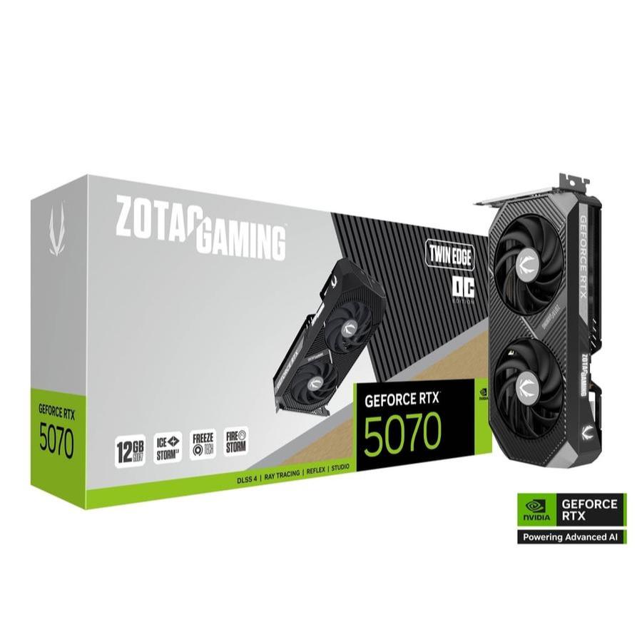 ZOTAC GAMING GeForce RTX 5070 / RTX5070 Twin Edge OC