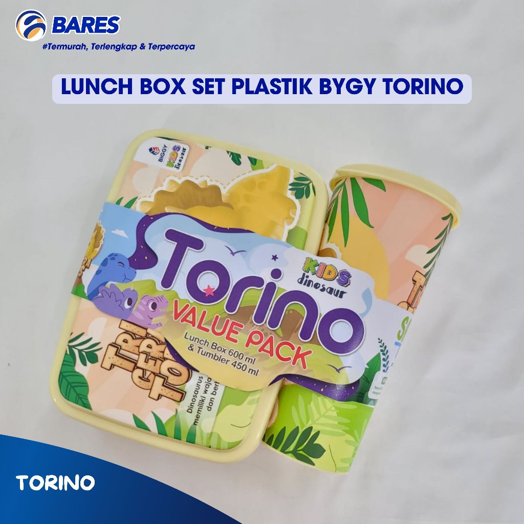 VALUE TORINO LUNCH BOX SET KOTAK MAKAN DAN BOTOL TEMPAT MAKAN DAN BOTOL MINUM