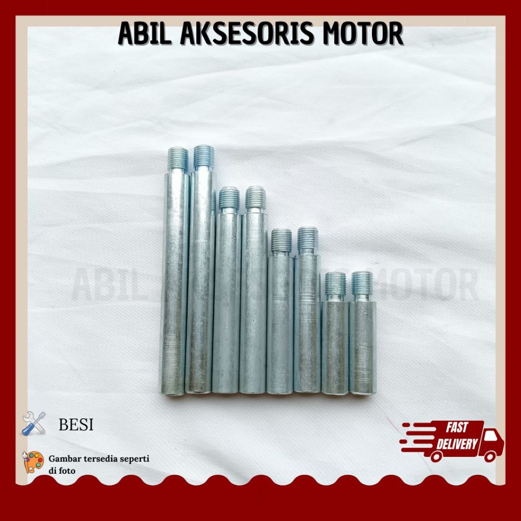 PENINGGI SHOCK SHOCKBREAKER DEPAN BEAT FI 10 CM ANTING SHOCK DEPAN - 4