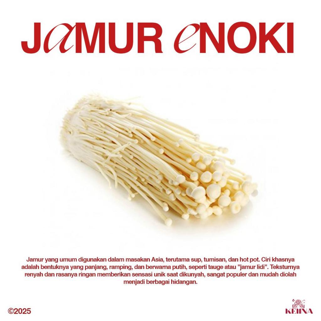 

Jamur Enoki Mushroom Sayur Bersih Segar Fresh Premium