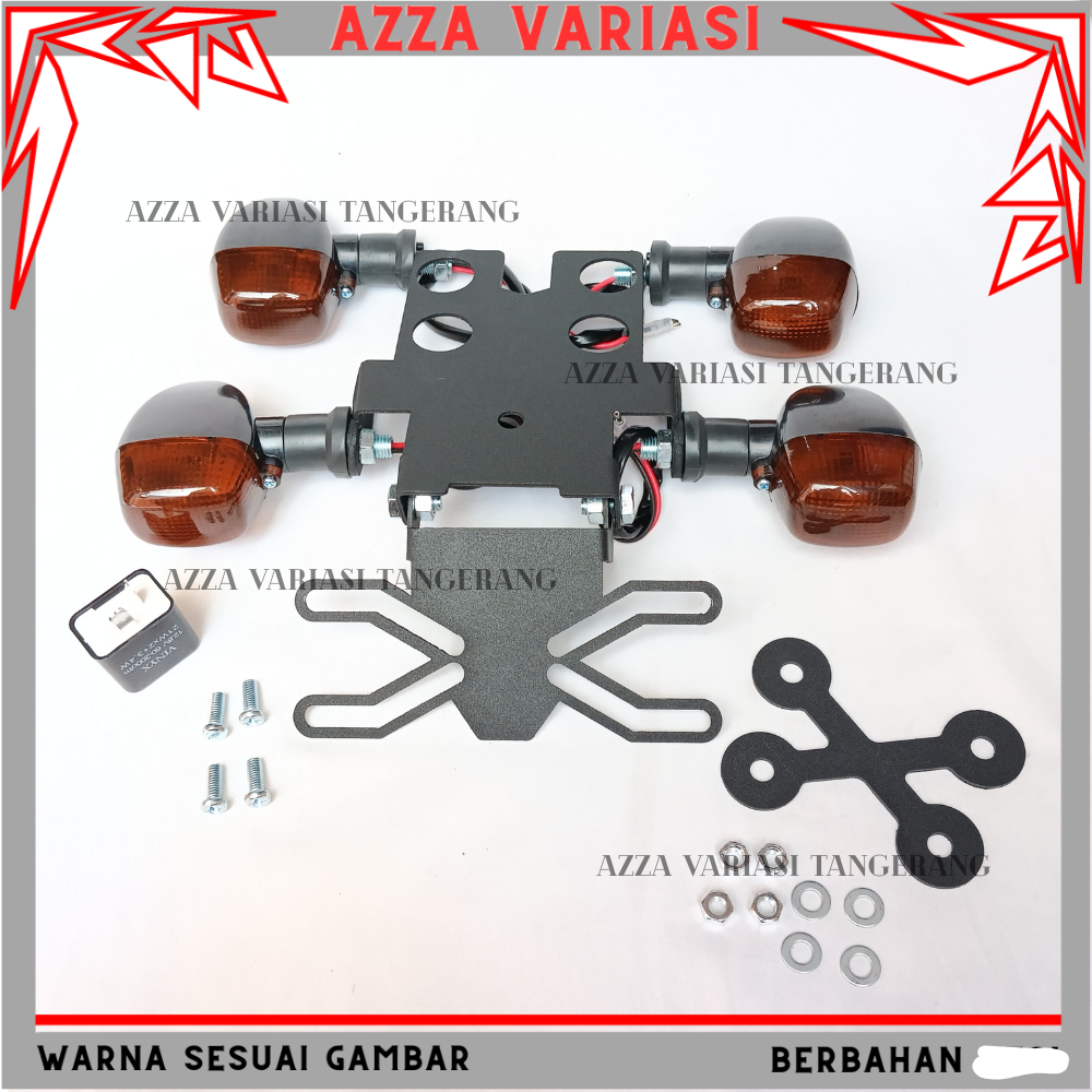 TAIL TIDY XSR 155 SPAKBOR BELAKANG XSR 155 SEIN NINJA DUDUKAN PLAT NOMOR XSR 155 NOPOL XSR 155